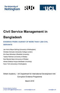 Phase 1 Bangladesh report cover