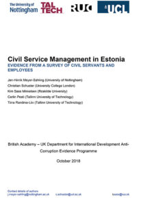 Phase 1 Estonia report cover