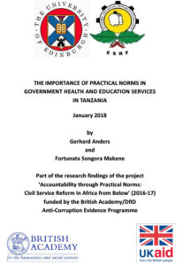 Tanzania report cover