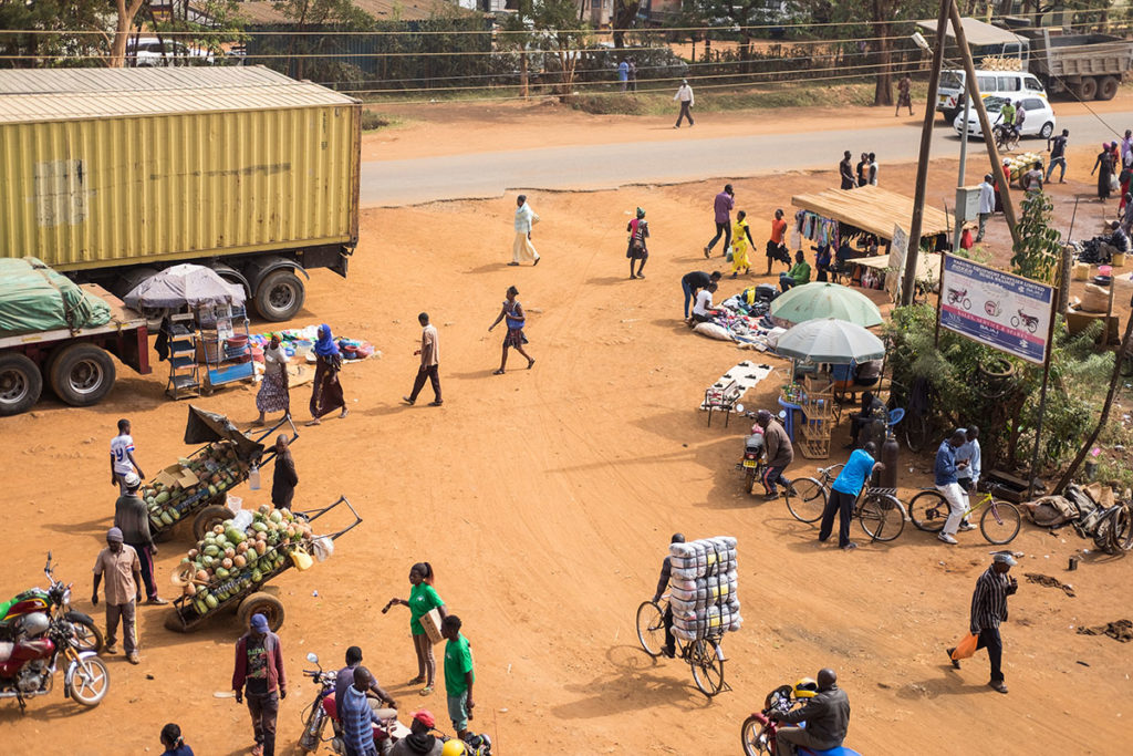Landscap between Kenya and Uganda border